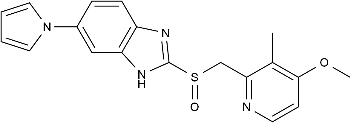 艾普拉唑 Ilaprazole 质子泵抑制剂/TOPK抑制剂|CAS 172152-36-2