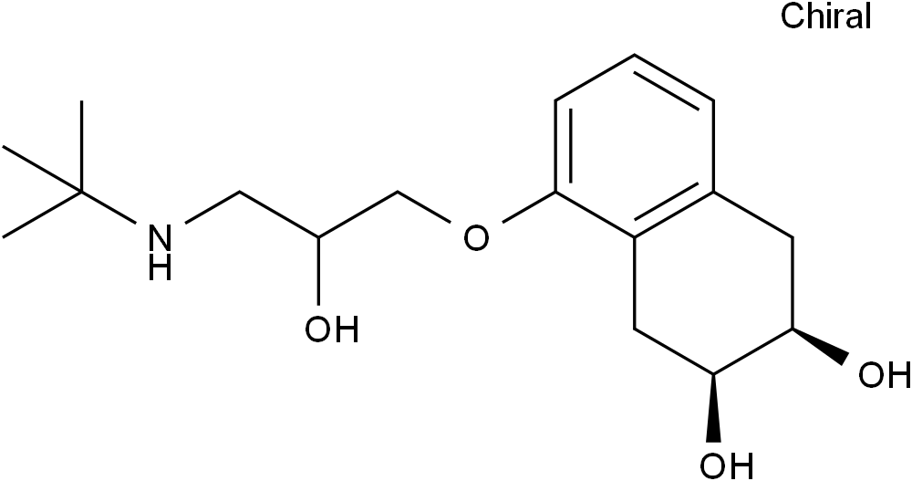 纳多洛尔Nadolol β-肾上腺素受体阻滞剂|CAS 42200-33-9